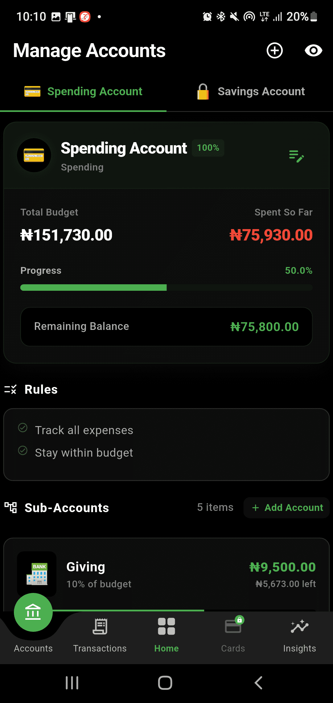 Everyday Bills